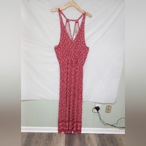 NWT LUCKY BRAND MAXI DRESS WOMENS SZ LARGE